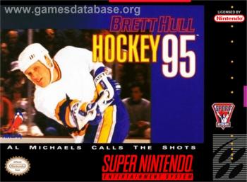 Cover Brett Hull Hockey '95 for Super Nintendo